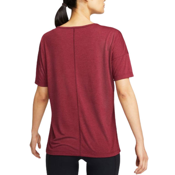 Nike Women's Yoga Short-Sleeve Top